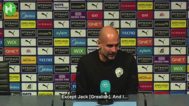 Guardiola hails Man City fans after win against Leeds United